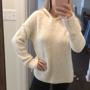 A NEW DAY Cream Sherpa Hoodie